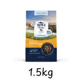 ZiwiPeak 微蒸風乾放養雞+果園水果狗糧 狗糧 1.5kg